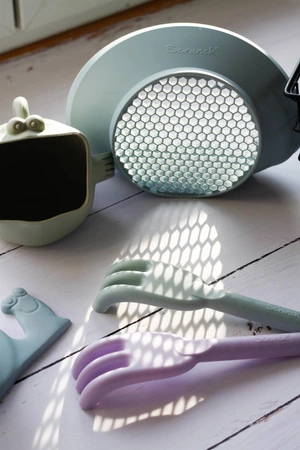 Grabki Scrunch - Koralowy