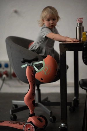 SCOOTANDRIDE Kask XXS-S dla dzieci 1-5 lat Peach