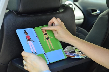 Gra magnetyczna The Purple Cow - Ubieranki