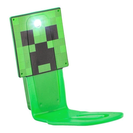 Minecraft zakładka do książek i lampka - Creeper