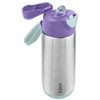 Butelka termiczna z ustnikiem sportowym 500 ml, Lilac Pop, b.box