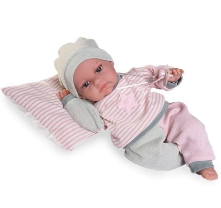 Lalka Toneta Baby gaworząca z poduszką Antonio Juan 70331