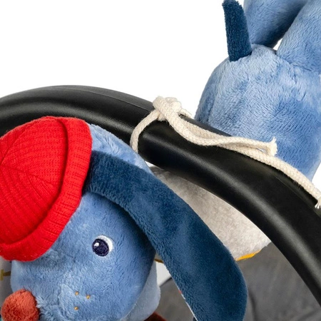 Lilliputiens Wielofunkcyjna przytulanka do powieszenia Piesek Jules 3 m+