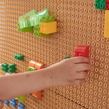 MASTERKIDZ Zestaw Klocków Konstrukcyjnych STEM 135 el. z Nakładką na Panel 4 szt.