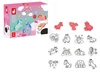 Zestaw kreatywny Stempelki Jednorożce 3+, Janod KOLEKCJA 2022