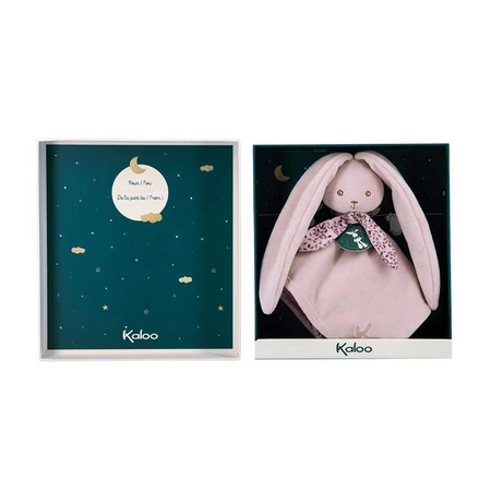 Kaloo Komforter kwadratowy Królik 30 cm lawendowy kolekcja Lapinoo