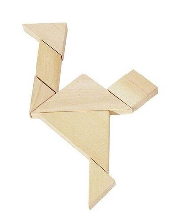 Tangram, układanka logiczna, HS008-goki