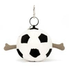 JelllyCat - Breloczek Wesoła Piłka Futbolowa 16 cm