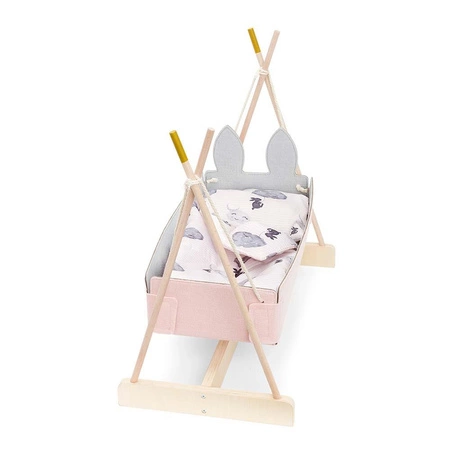 Kołyska dla lalki Skrallan