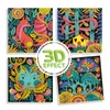Kolorowanki 3D ZACZAROWANY LAS DJ08652