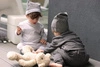 Juddlies Dres Niemowlęcy 2 el. Breathe EZE Charcoal 6-12M