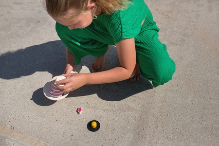 BS Toys, drewniana gra zręcznościowa Wyścig latarników