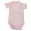 Lodger Body kopertowe niemowlęce krótki rękaw bawełniane jasny róż Ciumbelle Tan r. 80