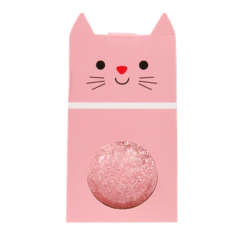 Gumowa piłeczka z brokatem, różowa, 3+, Rex London