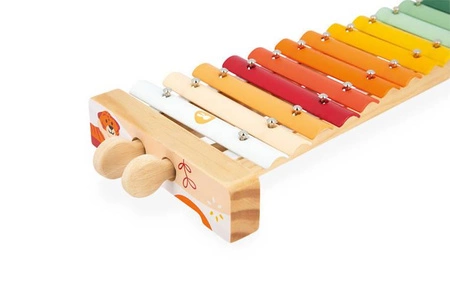 Cymbałki 12 tonów metalowe Sunshine 18m+, Janod