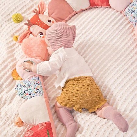 LILLIPUTIENS Aktywizujący ochraniacz do łóżeczka Sarenka Stella 0 m+