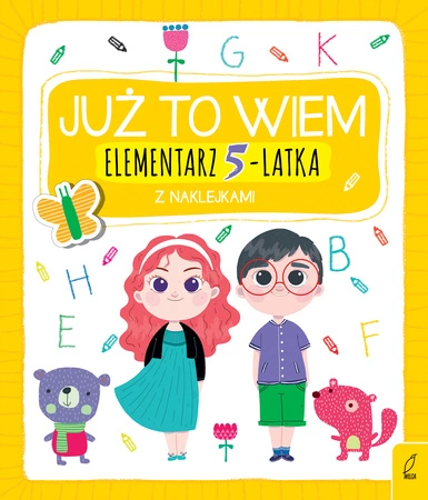 Elementarz 5-latka z naklejkami już to wiem