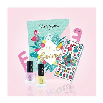 Zestaw do malowania paznokci z mini tatuażami | Rosajou®