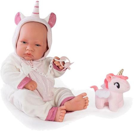 Lalka jednorożec z maskotką Antonio Juan 50268
