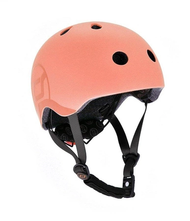 SCOOTANDRIDE Kask S-M dla dzieci 3+ Peach
