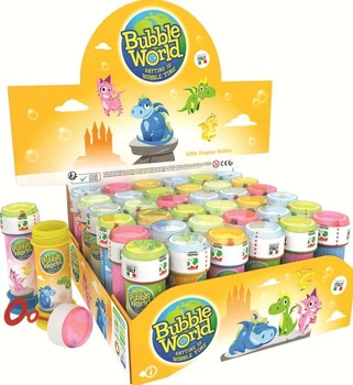 Bańki mydlane dla dzieci Smocze bębelki butelka 60 ml 15554-Goki, zabawy w plenerze