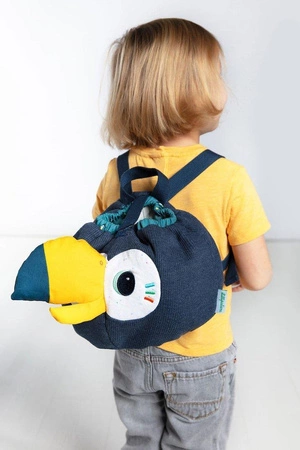 LILLIPUTIENS Plecak - worek pluszowy Tukan Pablo