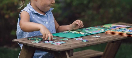 Mudpuppy Puzzle magnetyczne 2w1 Robaki i ptaki 20 elementów 4+