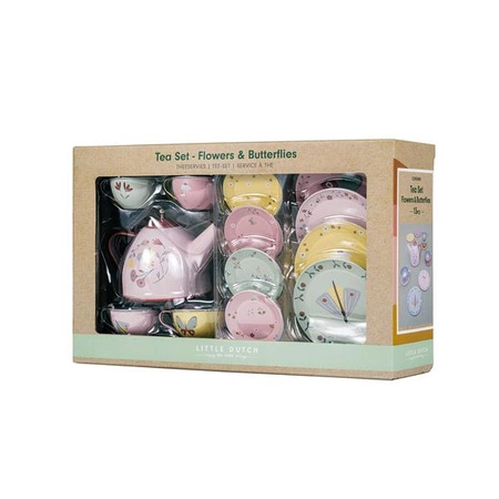 Little Dutch Zestaw Tea set Flowers & Butterflies 13 elementów 2007675