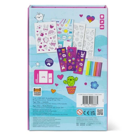 Tiger Tribe Zestaw Kreatywny do Tworzenia Naklejek