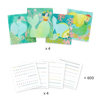 Zestaw ARTYSTYCZNY DIAMENTY- WODNE FALE DJ09433