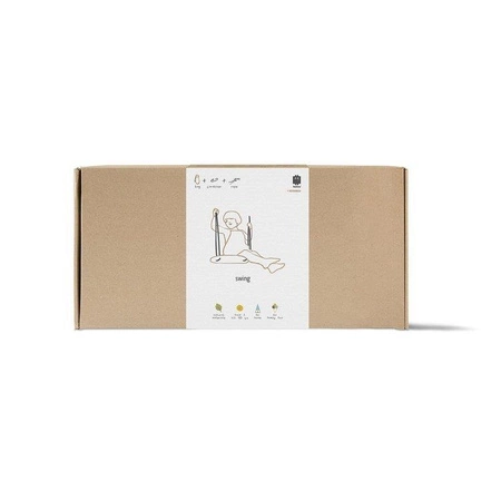 Huśtawka, czarny sznurek, Babai