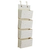 3 Sprouts Organizer Na Drzwi Wiszący Cream Recycled