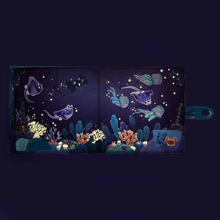 Duża materiałowa książeczka aktywności 676091