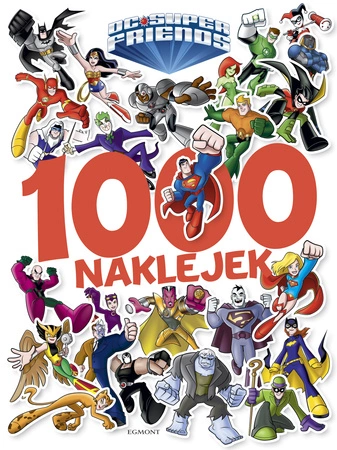 DC Super friends. 1000 naklejek