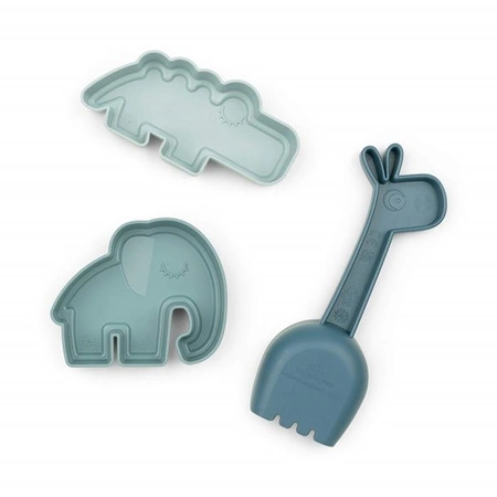 Done by Deer Zestaw do Piaskownicy 3 szt. Blue