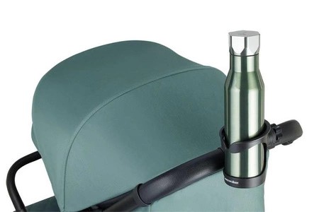 Easywalker Jackey XL Przestronny, samoskładający się wózek spacerowy z kołami XL Forest Green