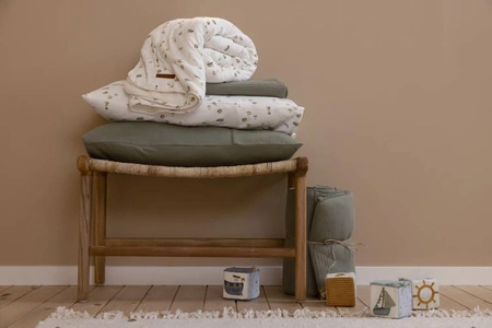 Little Dutch Otulacze 70 x 70 cm (2 szt.) Pure Olive / Sailors Bay White TE50321691