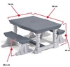 Step2 Zestaw Mebli Ogrodowych dla Dzieci Stół Piknikowy