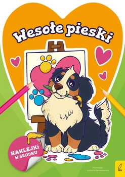 Wesołe pieski. Słodkie zwierzaki