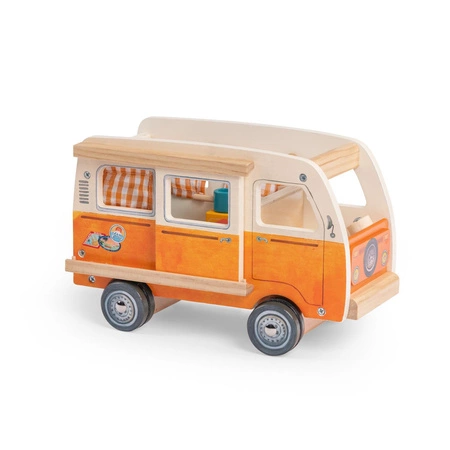 Drewniany minivan z wyposażeniem 632444