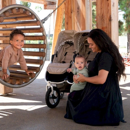 Bumbleride Wózek podwójny Indie Twin Sand