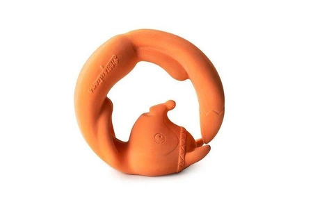 LILLIPUTIENS Grzechotka gryzak z naturalnego kauczuku Lisiczka Alice 3 m+ ECO