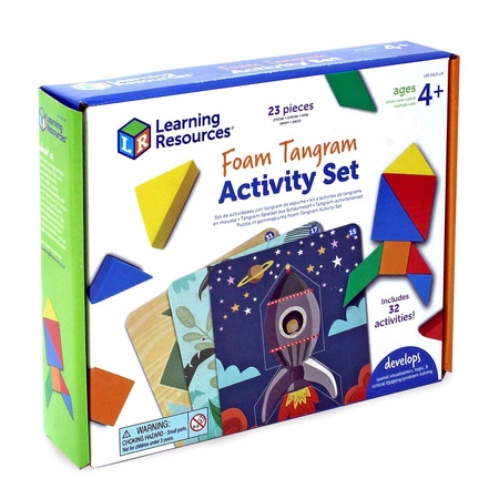 Tangram, Układanka, Łamigłówka, Piankowa Gra Logiczna