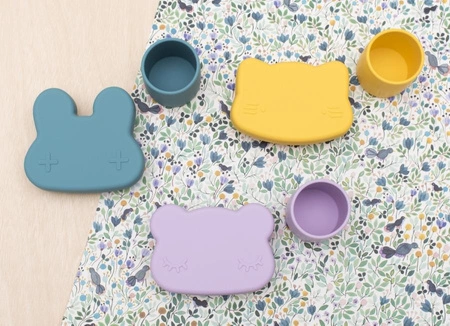 Silikonowy kubek We Might Be Tiny - Powder Pink