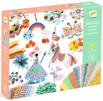 Zestaw artystyczny KREATYWNE PUDEŁK Djeco