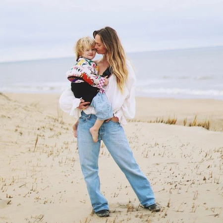 Wildride Nosidło wspomagające Black Linen 2510051