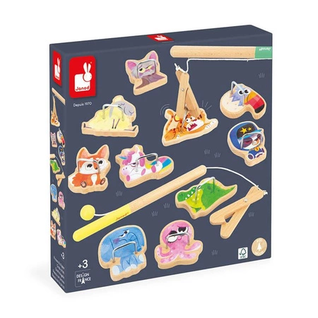 Gra Łowienie rybek Applepop 3+, Janod