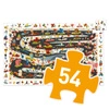 Puzzle obserwacja RAJD SAMOCHODOWY - 54 el.DJ07564