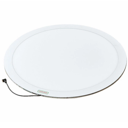 MASTERKIDZ Okrągły Panel Świetlny LED Kolorowy + Klocki Montessori Mozaika 140 el.