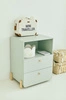 Childhome Walizka dziecięca Mini Traveller Teddy bear White